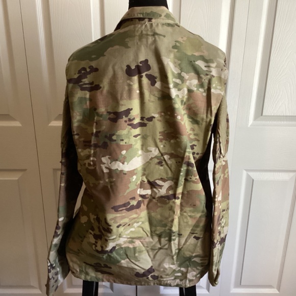 Army Combat Coat Unisex Camouflage Insect Repellent Fabric Size LG-Long - Picture 4 of 11